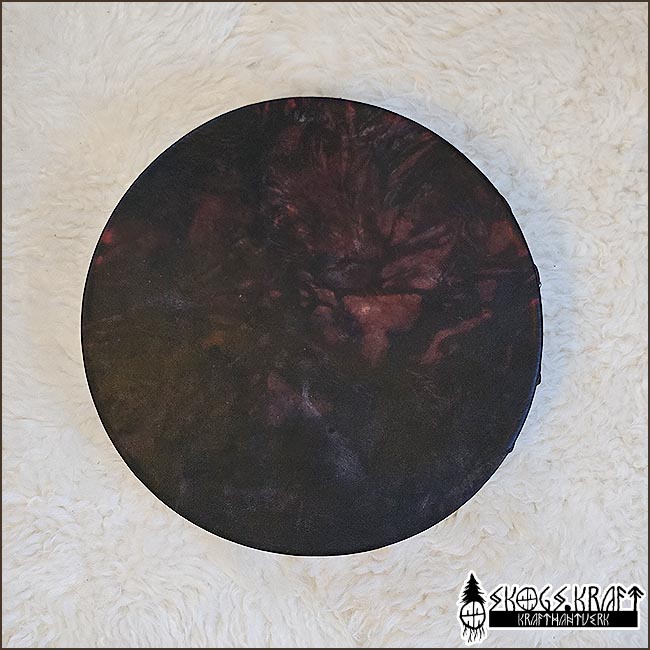 röd shamantrumma trumma dovhjort - skogskraft