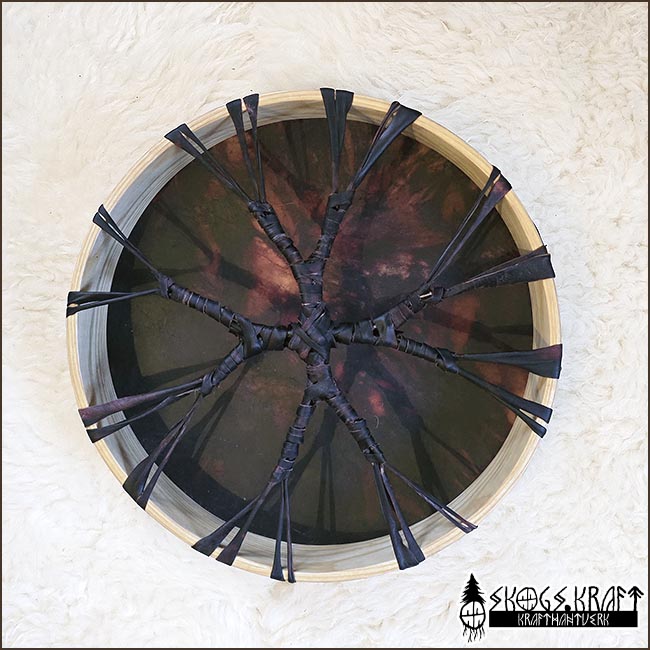 Röd Shamantrumma - Kropp, urkraft, urljud - Bild 2