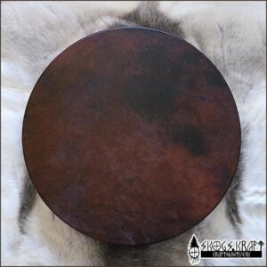 röd shamantrumma trumma dovhjort - skogskraft